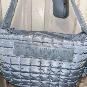 Steve Madden NWT puffy bag bundle with change purse💙💙💙